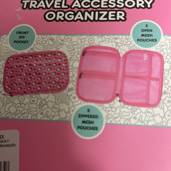 NWOT, Hello Kitty travel zip organizer . - Picture 4 of 4